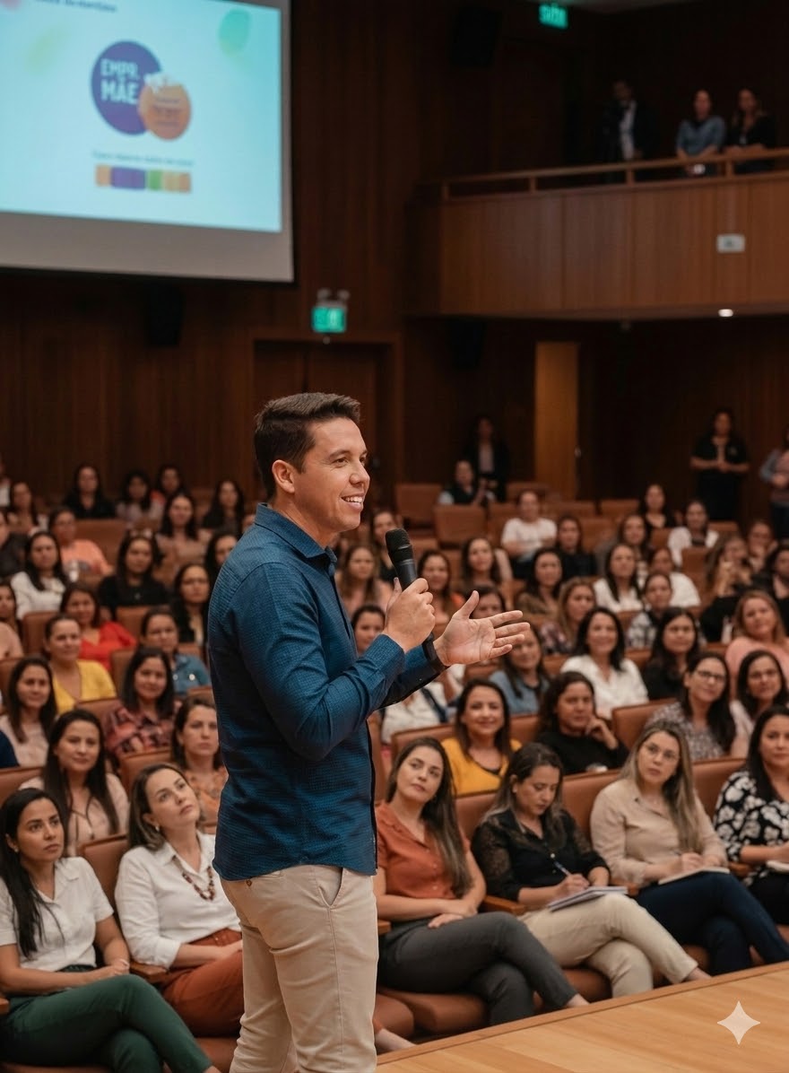 Joullyson Rodrigues palestrando